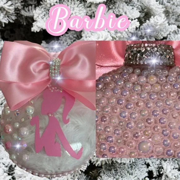 Christmas Ornament, Custom Ornament, Barbie Inspired Gift, Personalized Gift - Picture 12 of 16